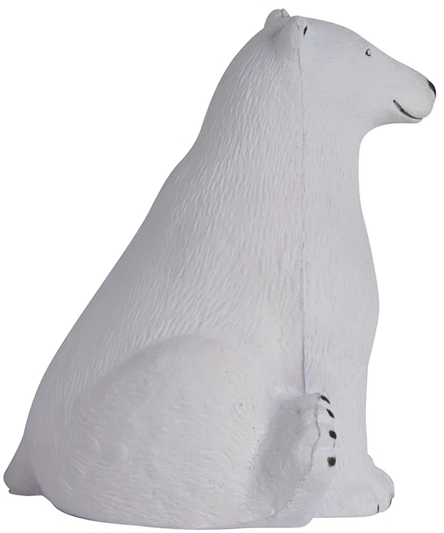 Sitting Polar Bear Stress Reliever — view 6