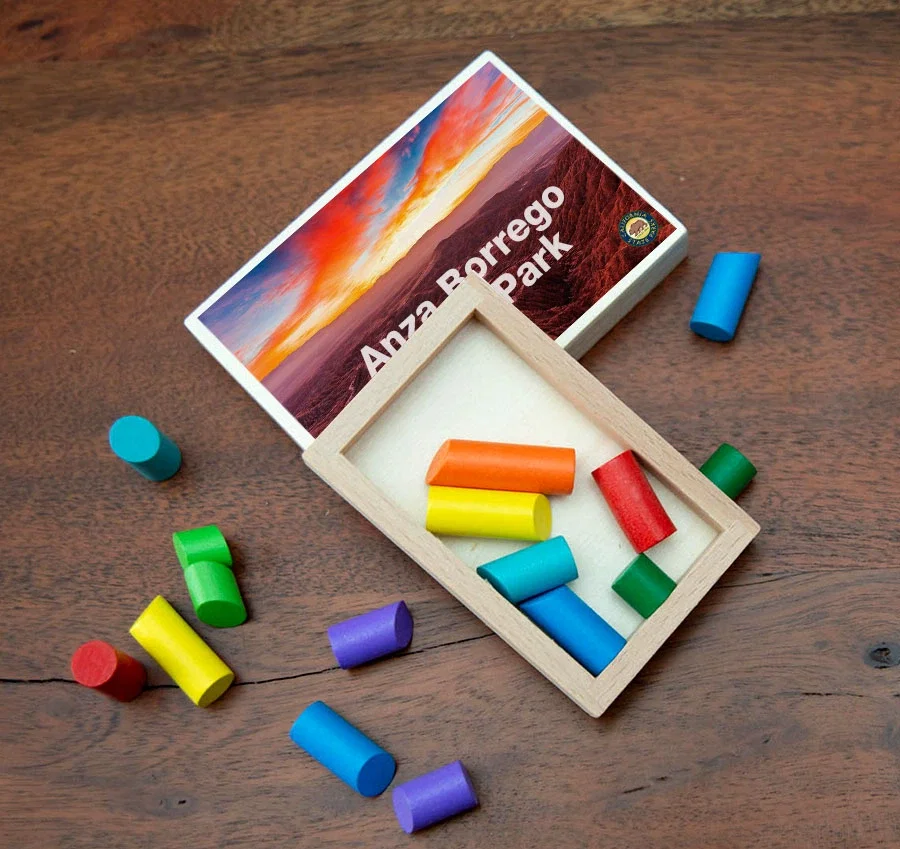 Imprinted Small Log Puzzle — view 3