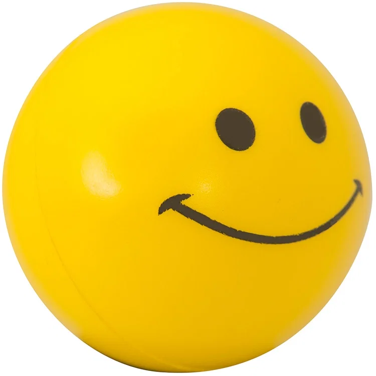Custom Smiley Face Stress Reliever