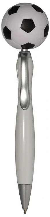 Imprinted Soccer Top Click Pen — view 4