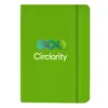 Custom Soft Touch 5"x 7" Journal in Lime Green