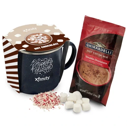 Speckled Camping Mug Gift Set (16 oz) — view 2
