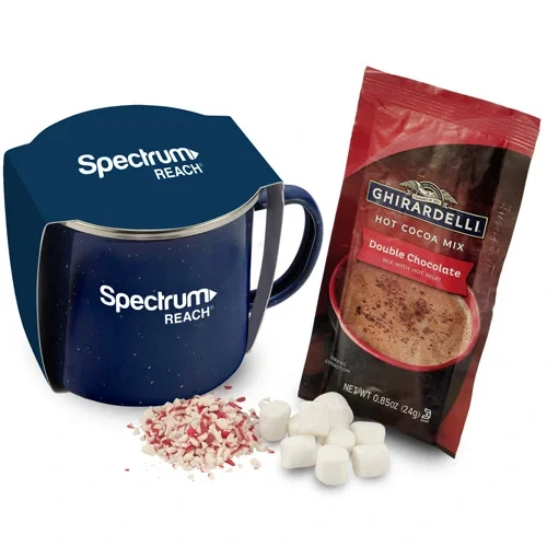 Speckled Camping Mug Gift Set (16 oz) — view 3