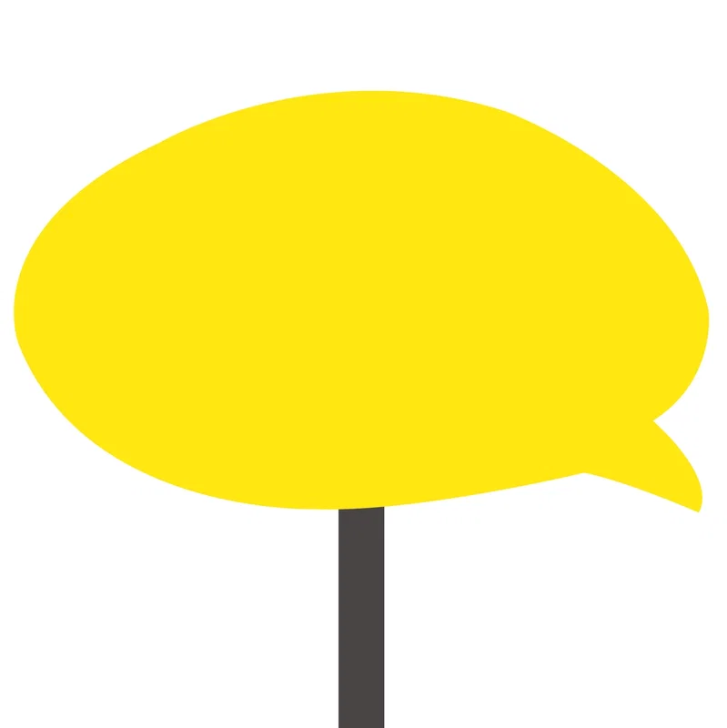 Speech Bubble Topper — view 10