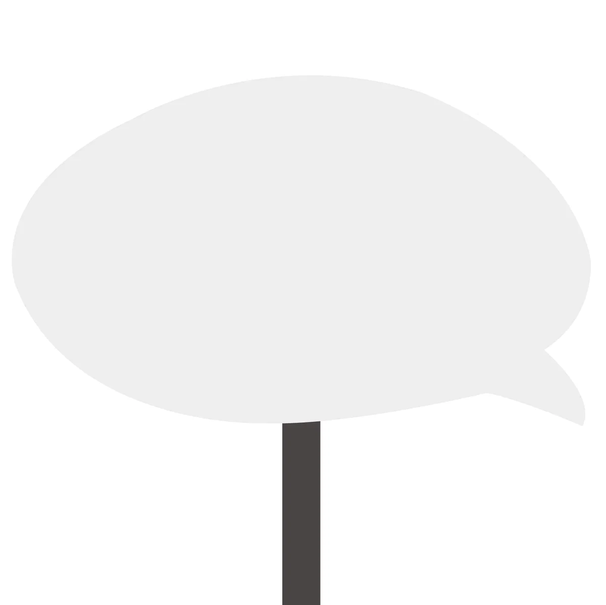 Speech Bubble Topper — view 3