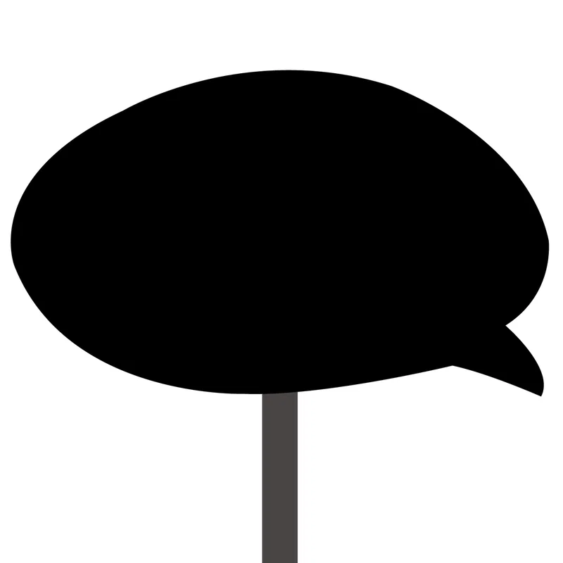Speech Bubble Topper — view 5