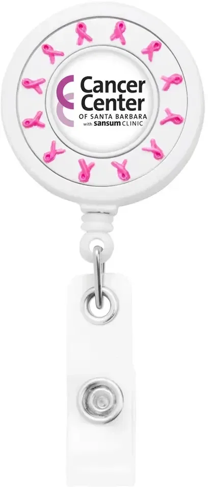 Custom Spinner Retractable ID Badge Reel — view 2