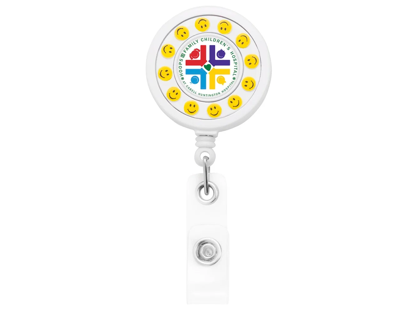 Custom Spinner Retractable ID Badge Reel — view 6