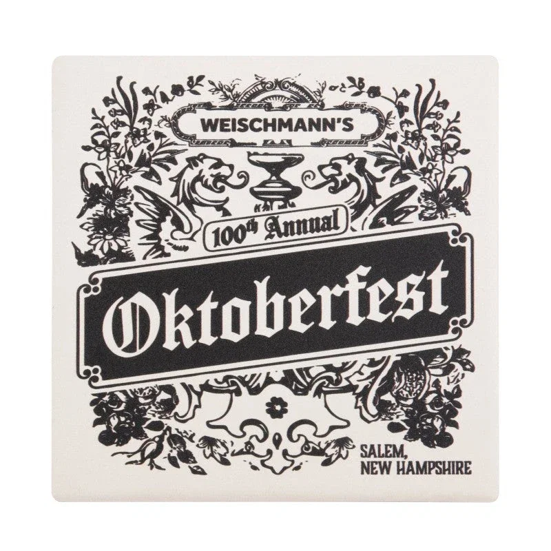 Square Ceramic Coaster — view 1