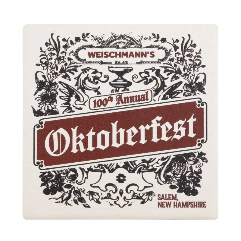 Square Ceramic Coaster — view 2