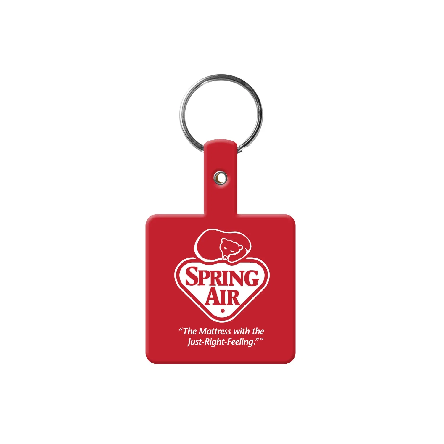 Square Flexible Key Tag — view 14