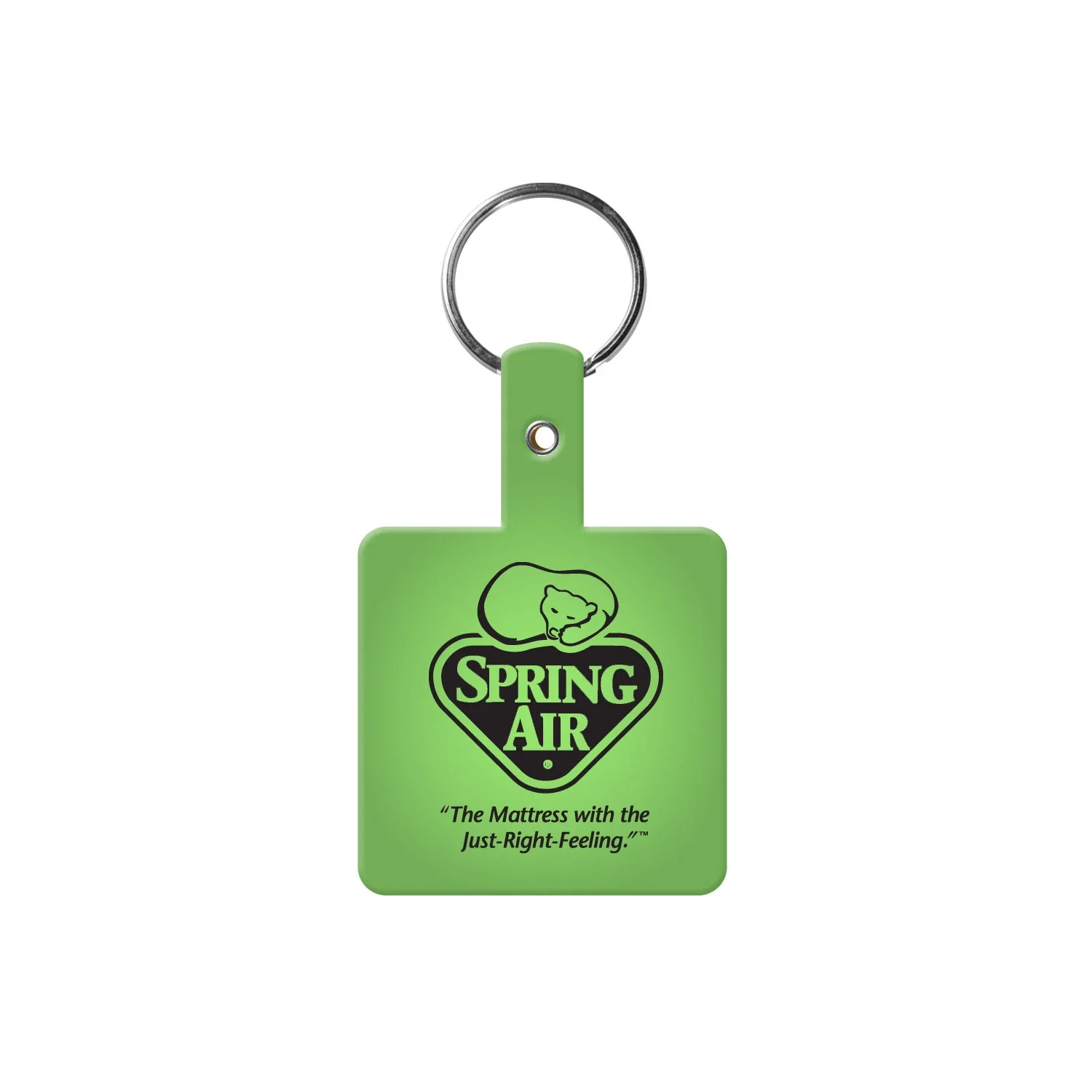 Square Flexible Key Tag — view 3