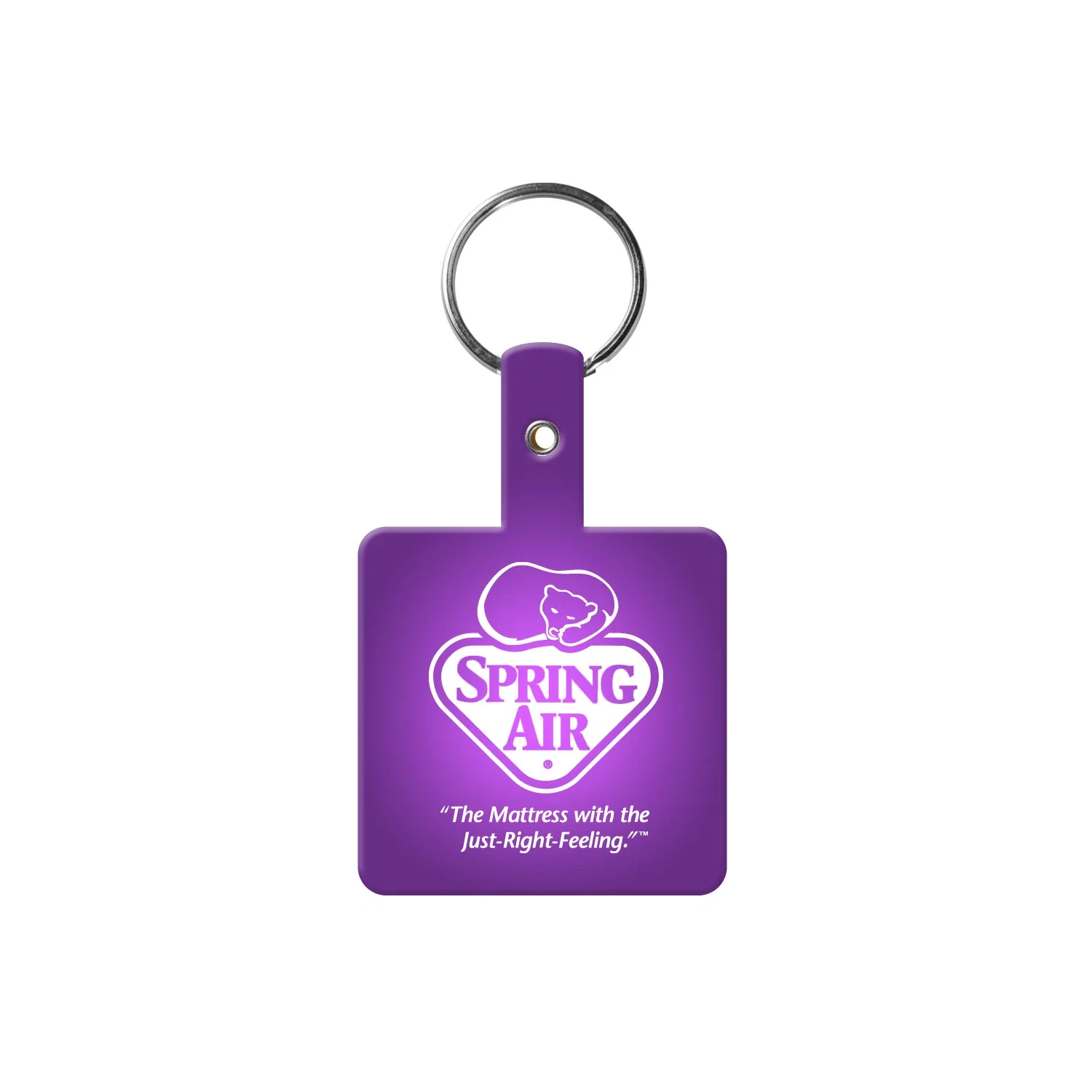 Square Flexible Key Tag — view 4