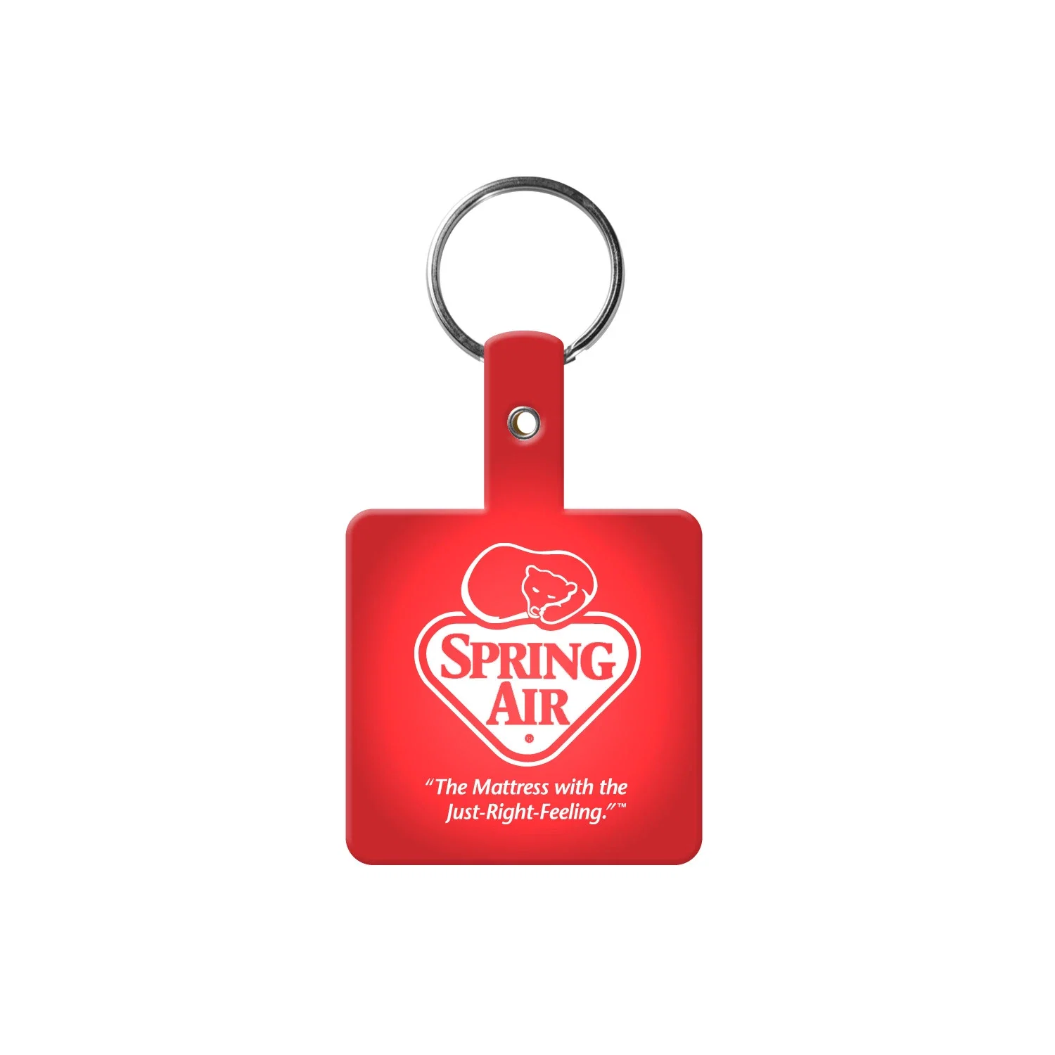 Square Flexible Key Tag — view 6