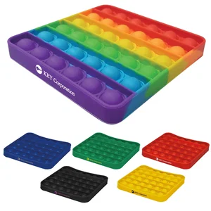 Custom Square Pop Bubble Stress Game