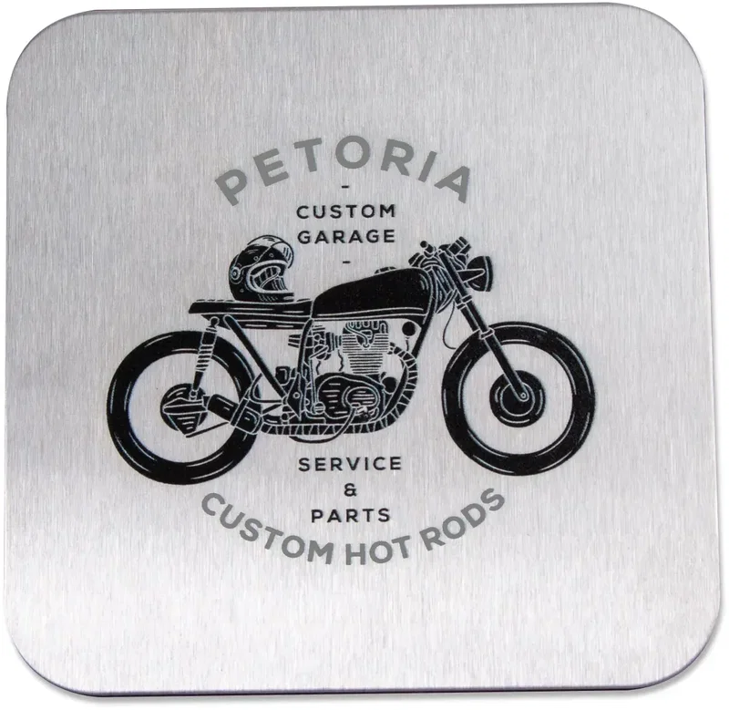 Custom Stainless Steel Square Coasters