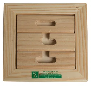 Personalized Wooden Star Puzzle