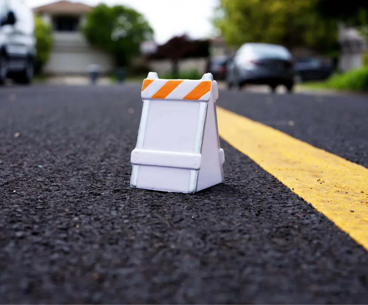 Street Barricade Stress Reliever — view 4
