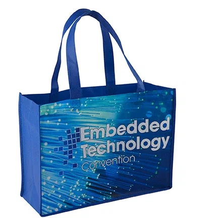Sublimated Non-Woven Shopping Tote — view 3