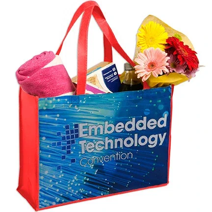 Sublimated Non-Woven Shopping Tote — view 4