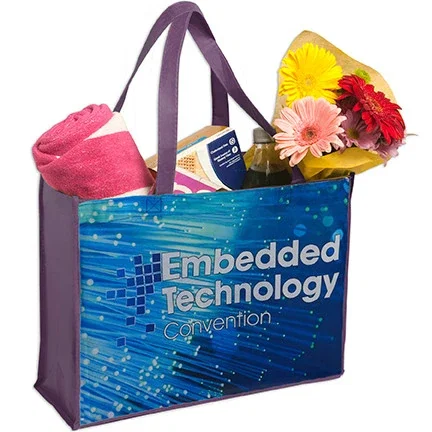 Sublimated Non-Woven Shopping Tote — view 5