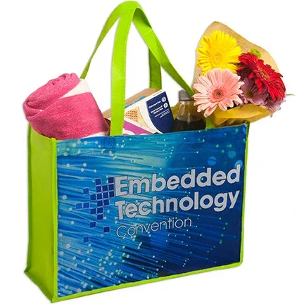 Sublimated Non-Woven Shopping Tote — view 7