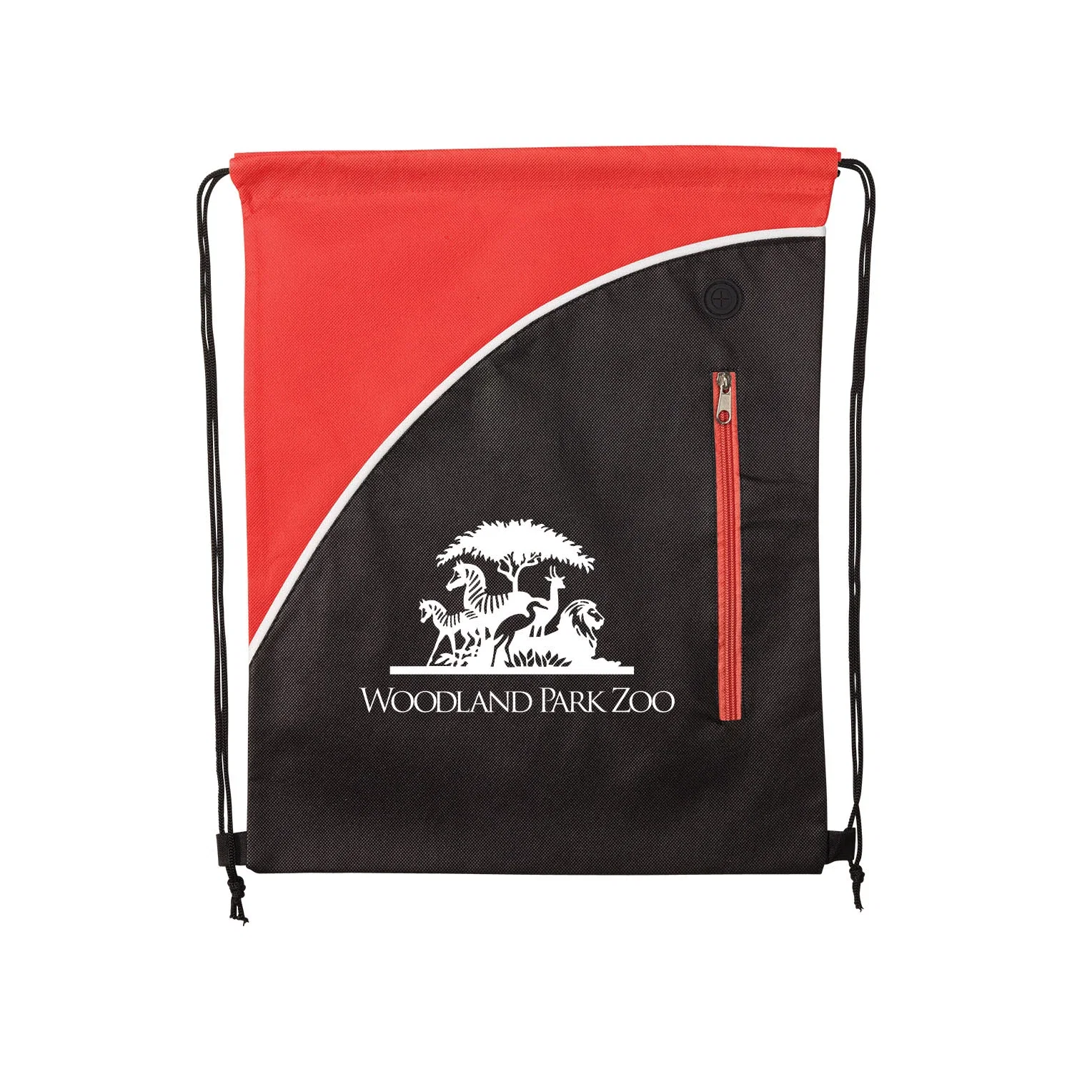 Summit Non-Woven Drawstring Backpack — view 2