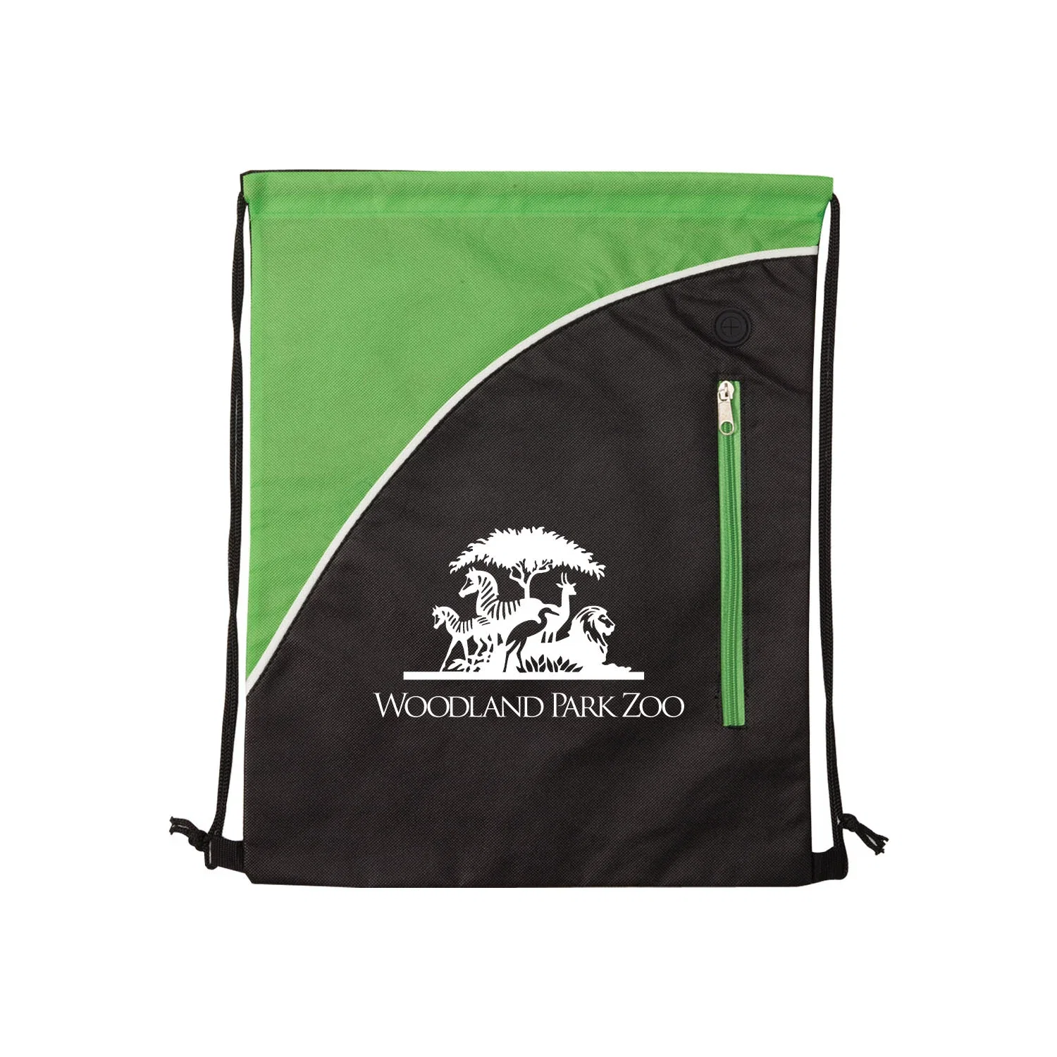 Summit Non-Woven Drawstring Backpack — view 3
