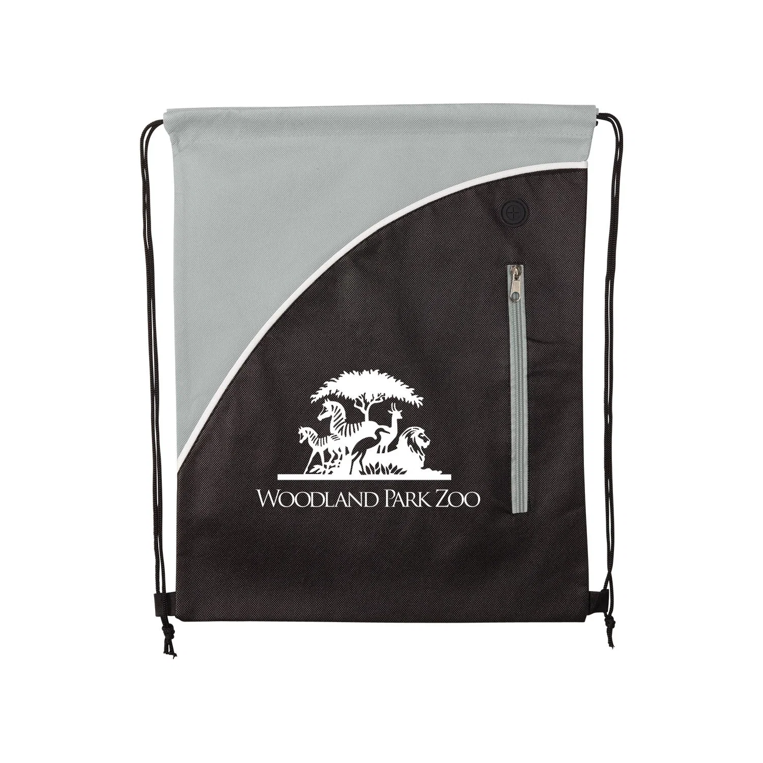 Summit Non-Woven Drawstring Backpack — view 4