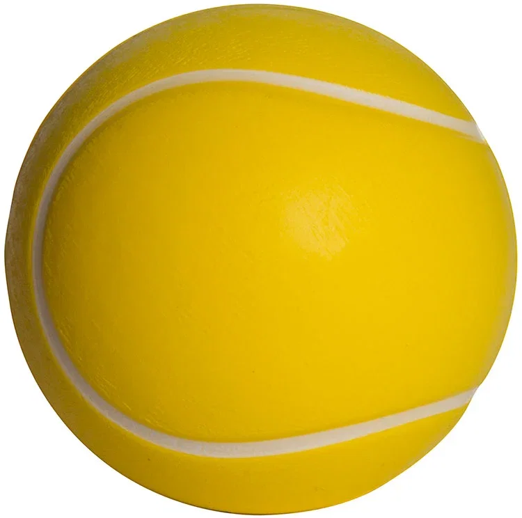 Custom Printed Tennis Ball Stress Reliever — view 2