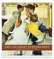 Triumph® Calendars The Saturday Evening Post Illustrations by Norman Rockwell Calendar — view 2