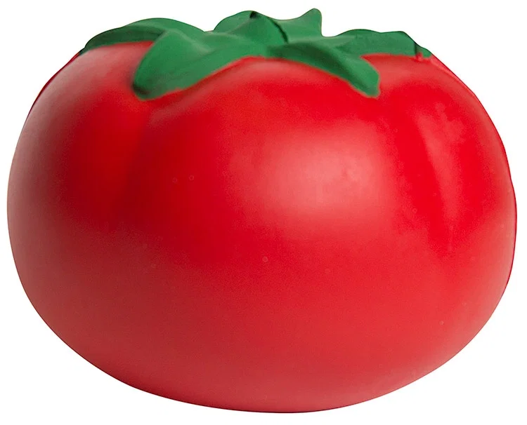 Imprinted Tomato Stress Reliever — view 2