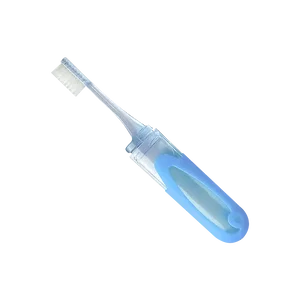 Expandable Travel Toothbrush with Protective Carrying Case