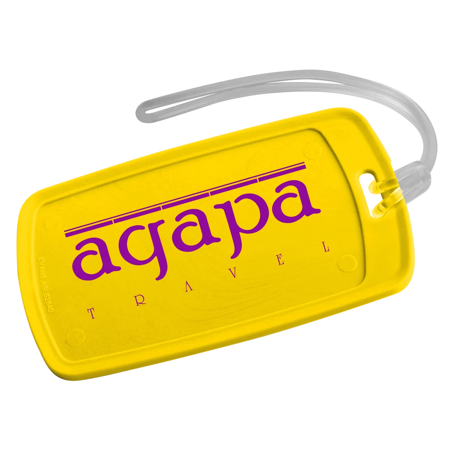 Traveler Rectangular Luggage Tag