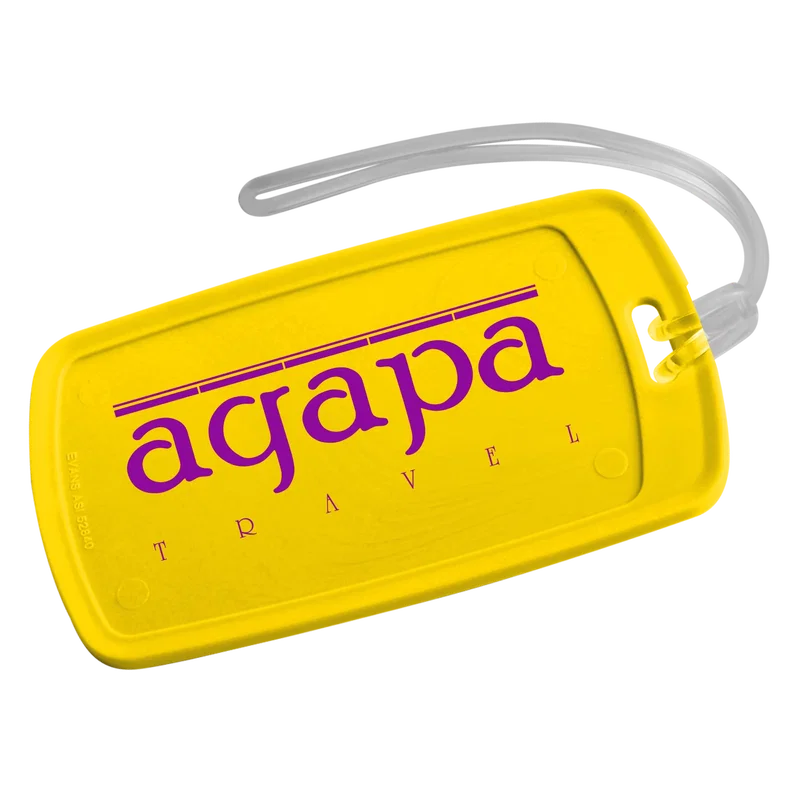 Traveler Rectangular Luggage Tag