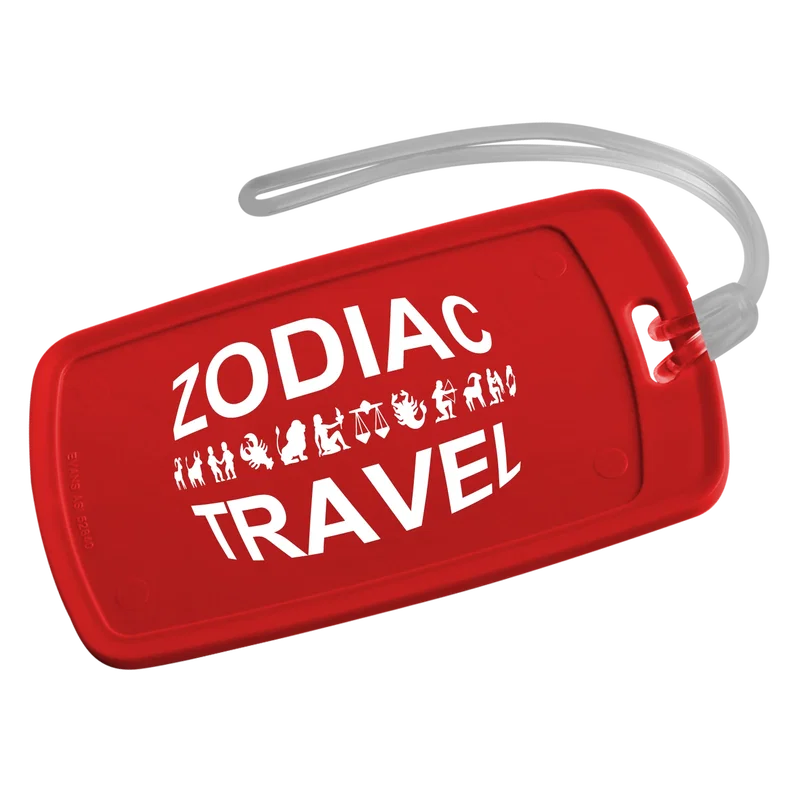 Traveler Rectangular Luggage Tag — view 3
