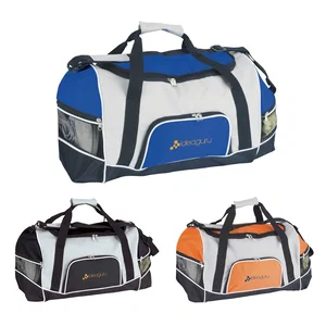 Custom Tri-Pocket Sport Duffel Bag