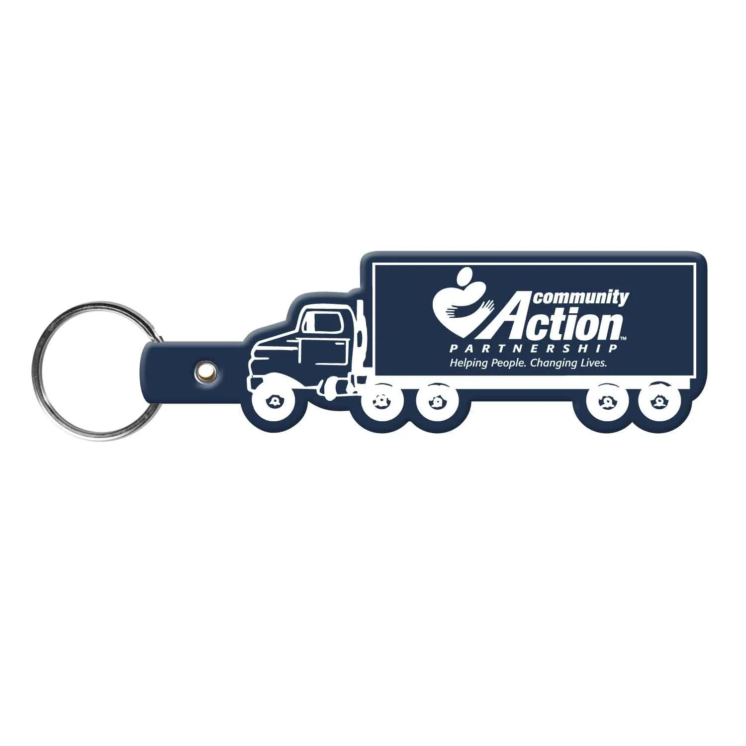 Truck Flexible Key Tag — view 2