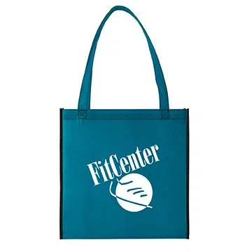 Two-Tone Non-Woven Convention Tote — view 2