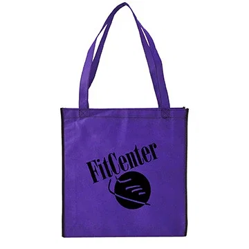 Two-Tone Non-Woven Convention Tote — view 4