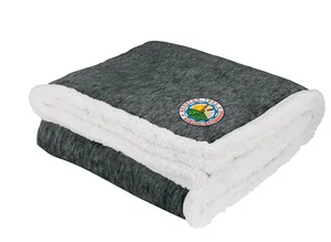 Custom Two-Tone Sherpa Throw