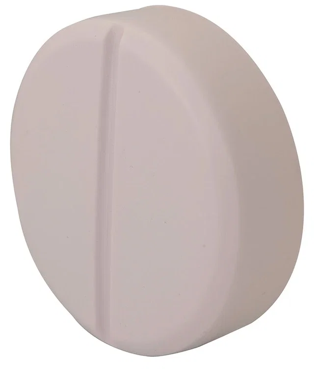 Promotional White Pill Stress Reliever — view 2