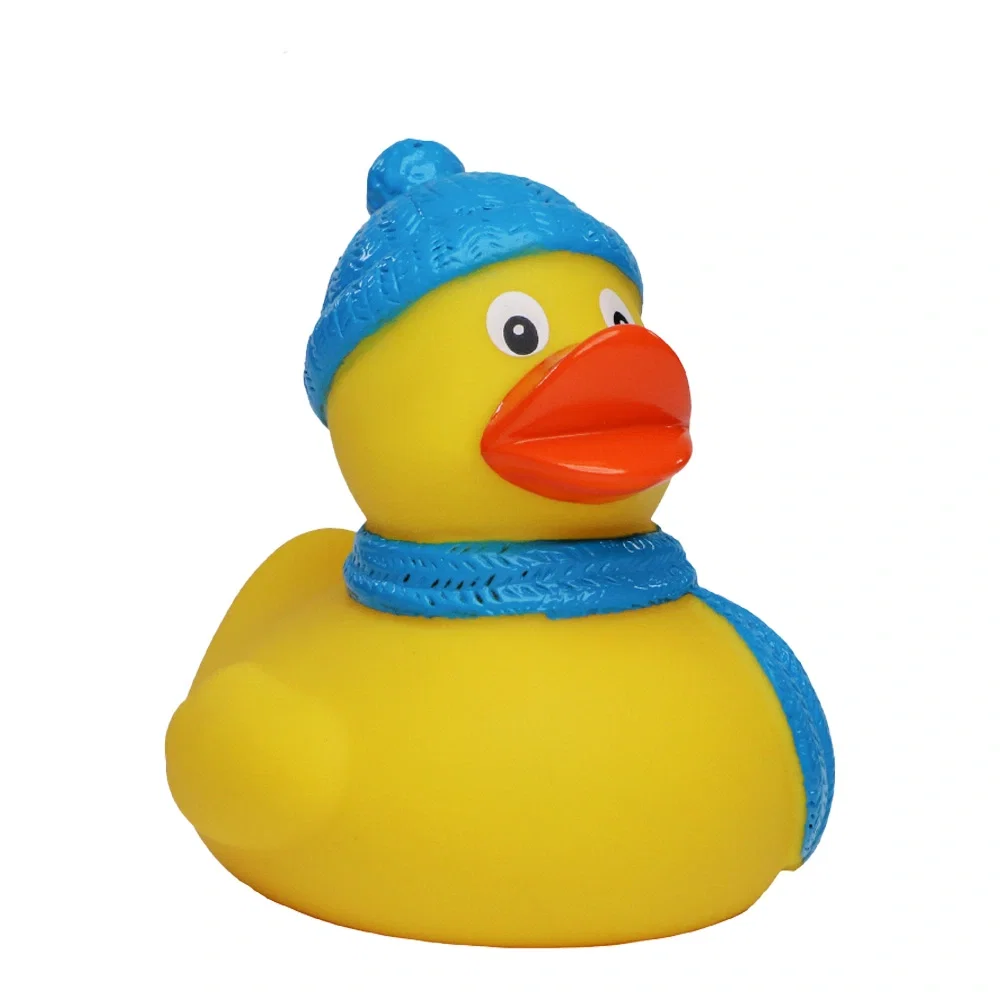 Customized Winter Rubber Duck