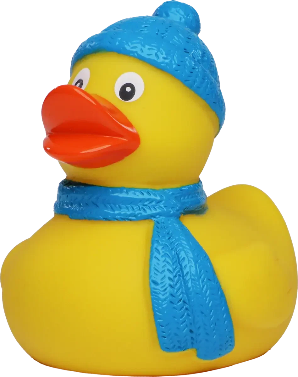 Customized Winter Rubber Duck — view 2