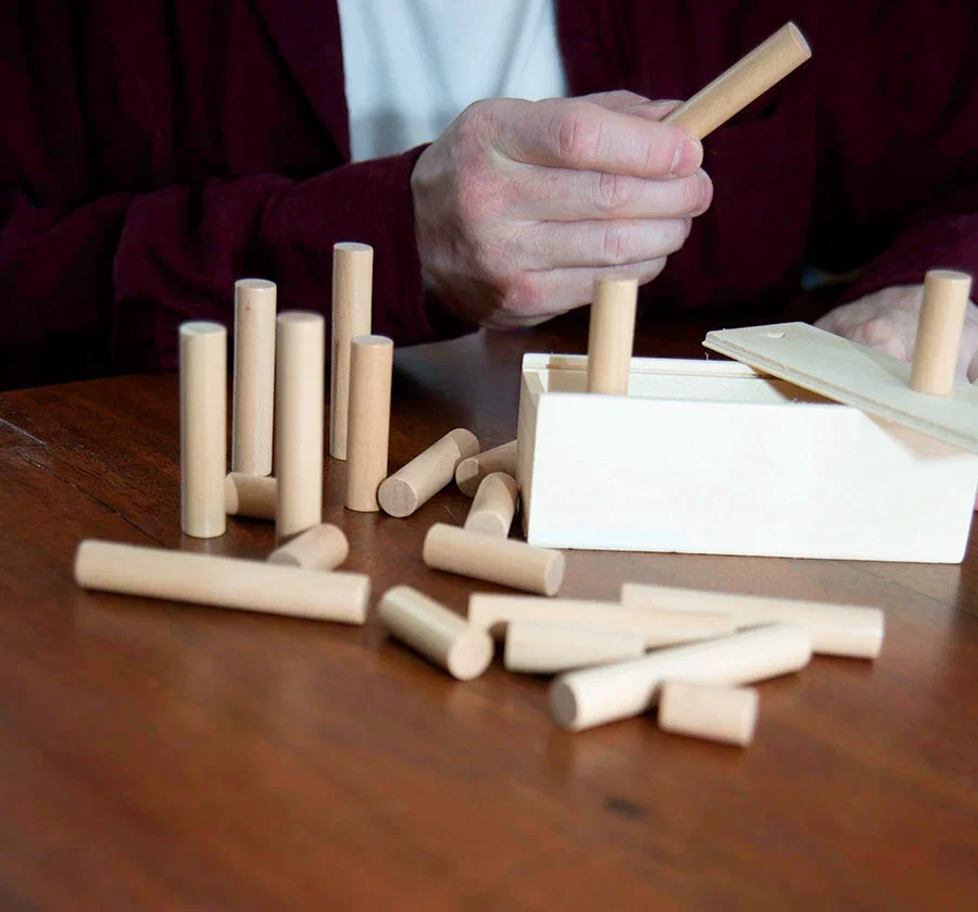 Custom Wooden Log Puzzle — view 3