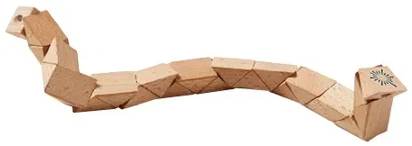 Custom Wooden Snake Puzzle — view 2