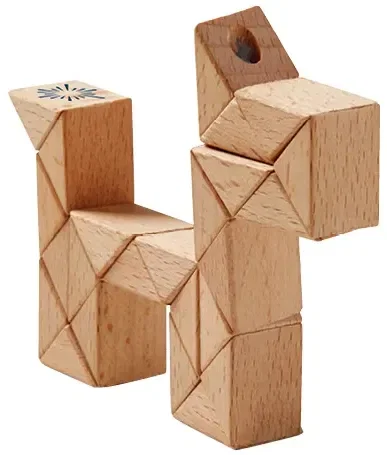 Custom Wooden Snake Puzzle — view 3