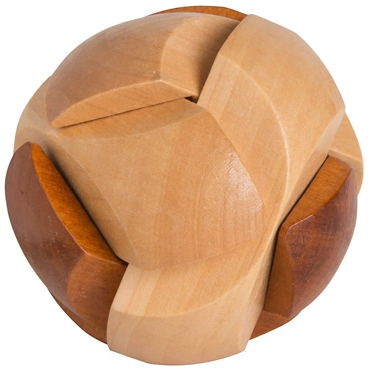 Customized Wooden Soccer Ball Puzzle — view 3