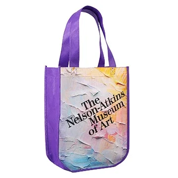 Yuma Sublimated Non-Woven Curve Bottom Tote — view 7