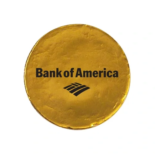 Customized Chocolate Coins - Direct Imprint — view 2